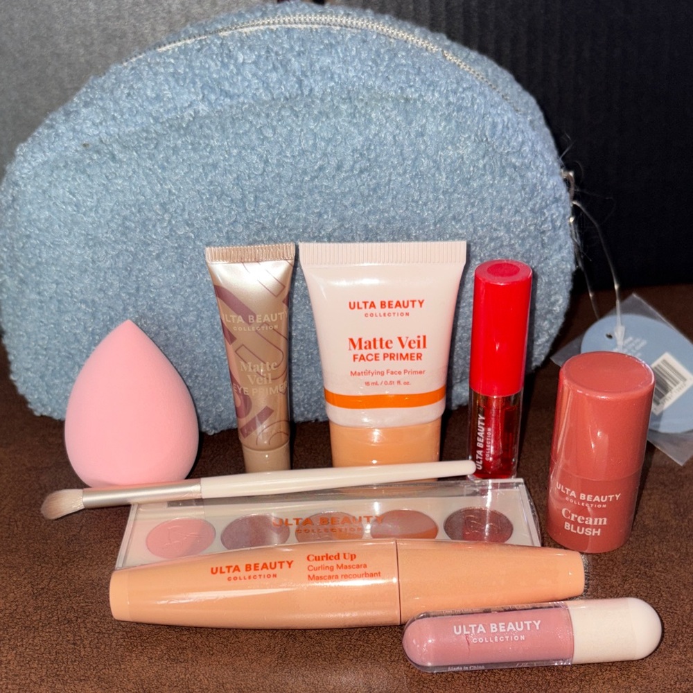 Ulta Beauty Set with Blue Pouch